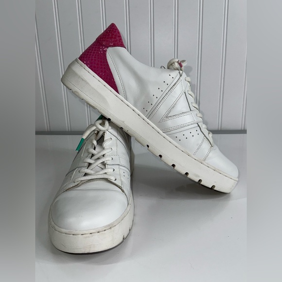 Vionic Simasa White Leather Shoes Orthotic Comfort Supportive Size 9 - Picture 6 of 14